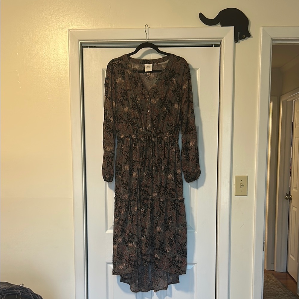 Midi Floral Dress
